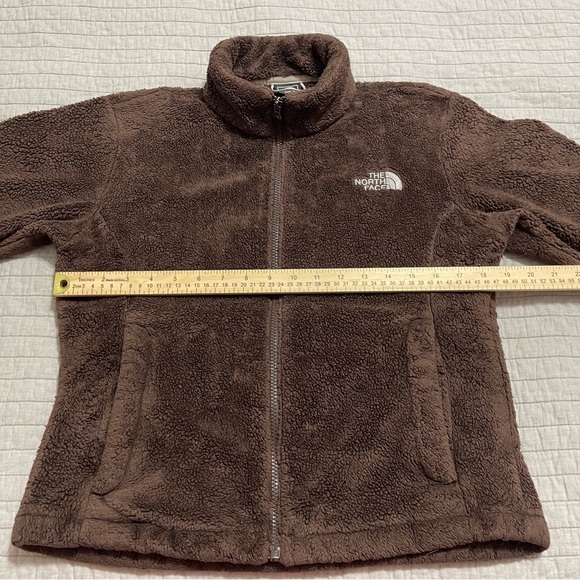 The North Face Women's Brown Full Zip Fleece Jacket Size Medium - Picture 5 of 10